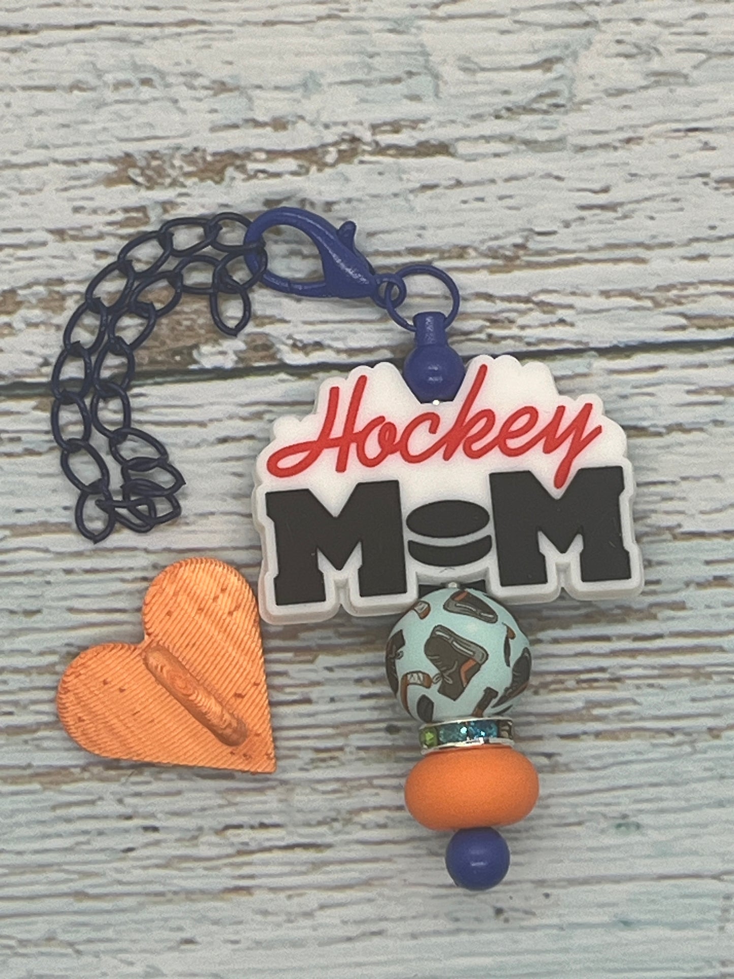 Mom Cup Charms with Heart Hook