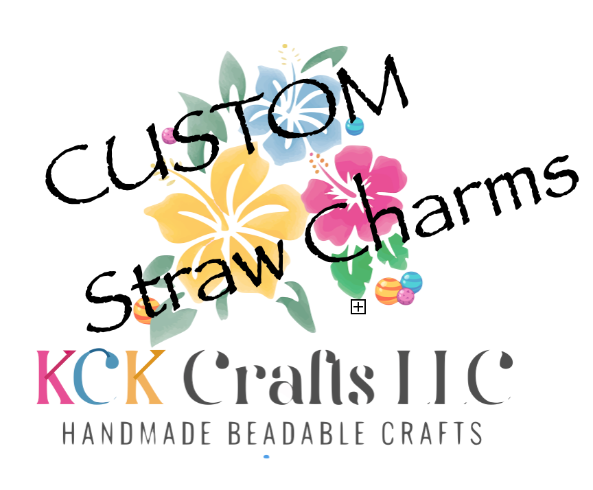 CUSTOM Straw Charms