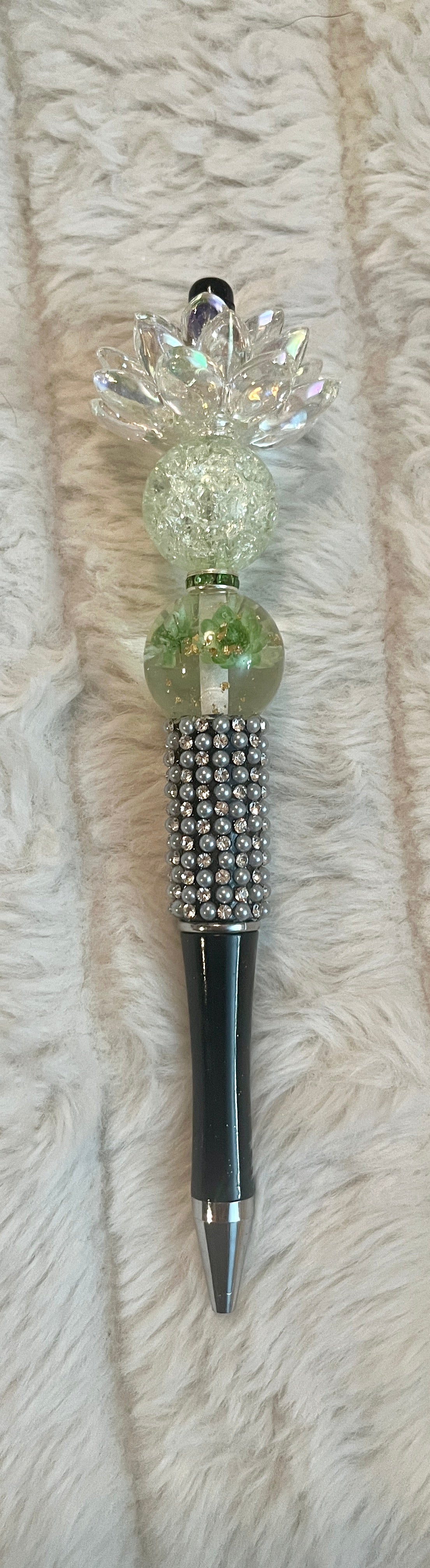 Lotus Flower Beaded Pens