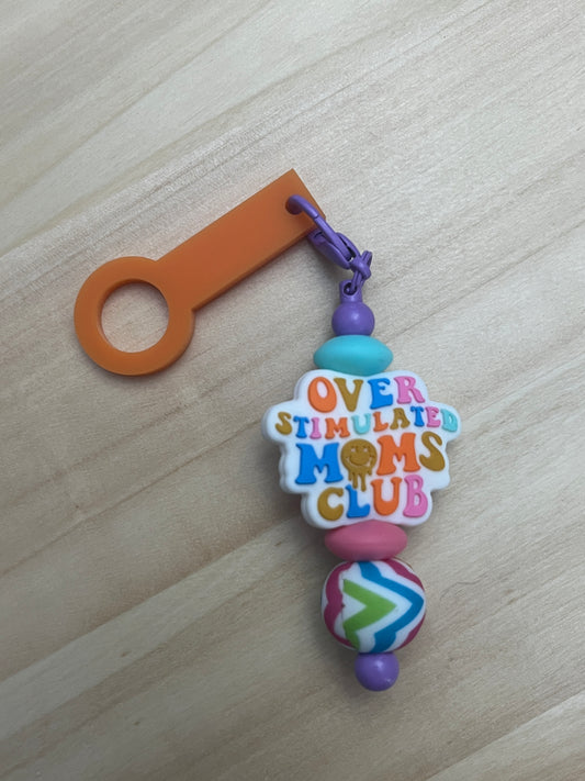 Mom Theme Straw Charms