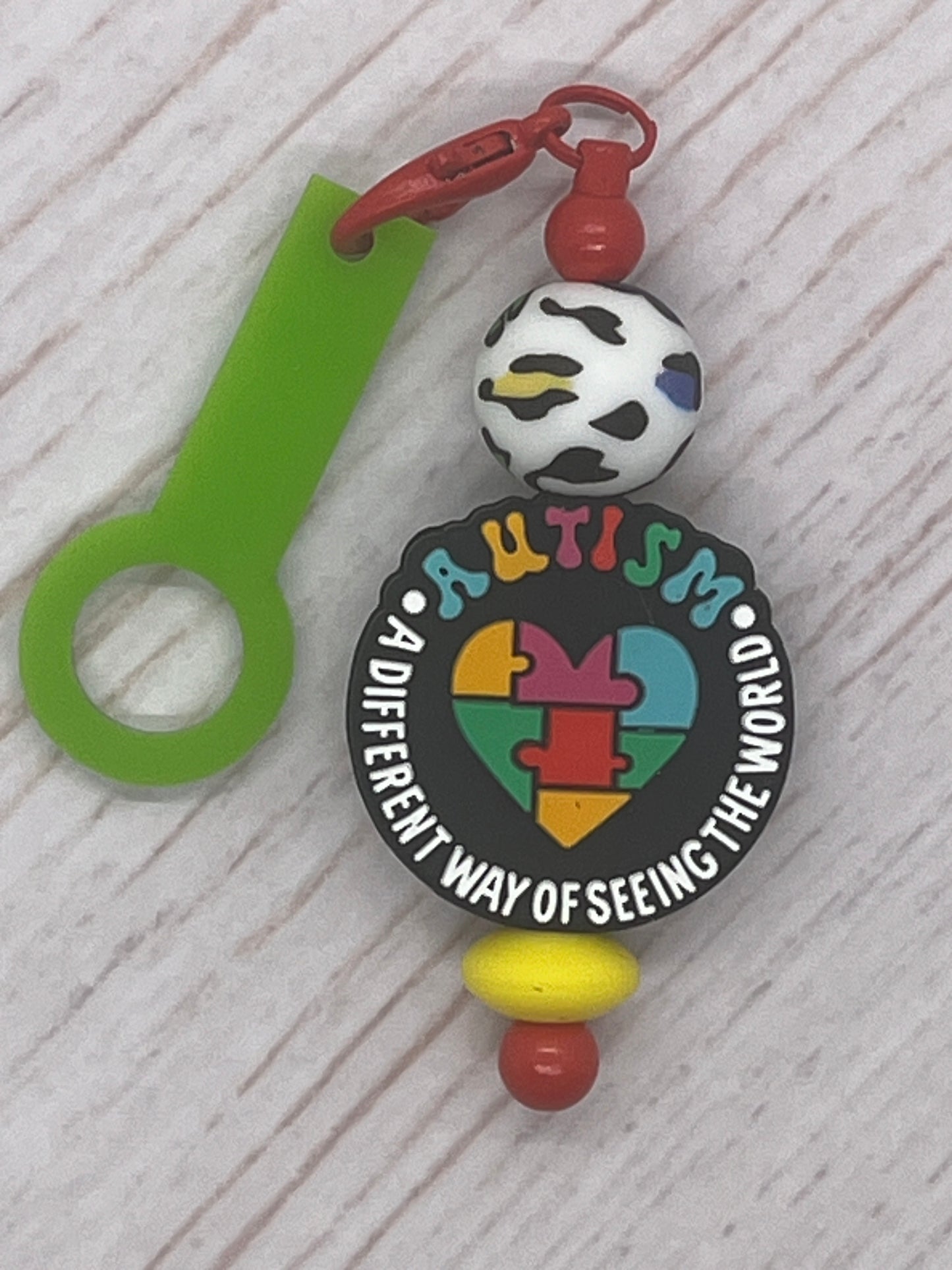 Awareness/Motivational/Pride Straw Charms