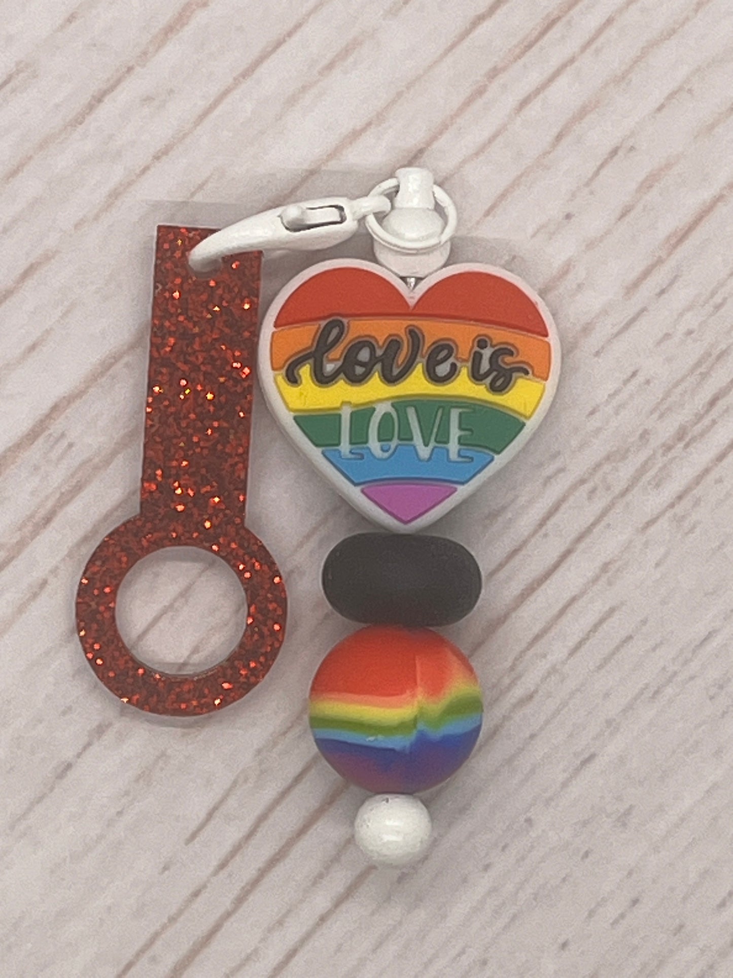 Awareness/Motivational/Pride Straw Charms