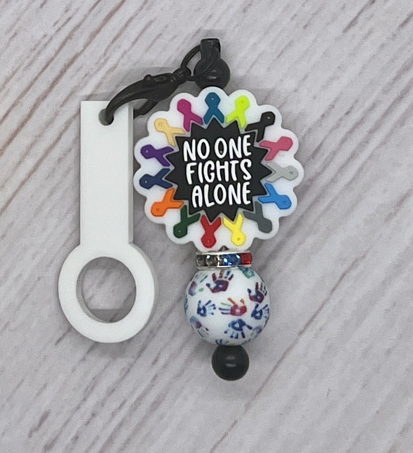 Awareness/Motivational/Pride Straw Charms