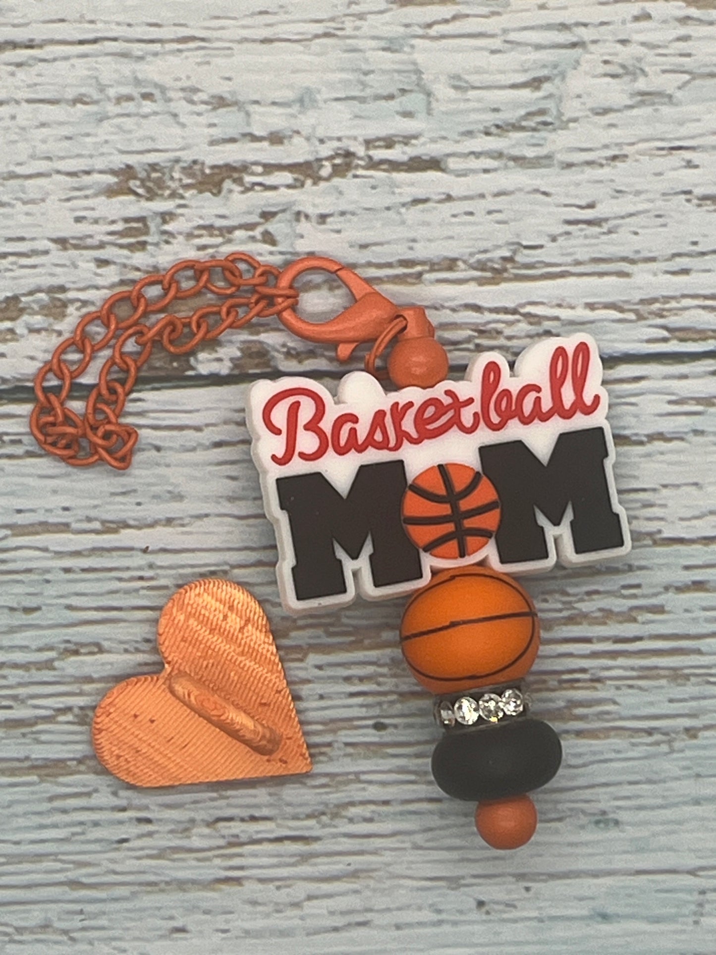 Mom Cup Charms with Heart Hook